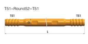 Barras de Extensión, con Rosca Macho-Macho