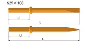 Martillo Neumático; Cincel para Martillo Neumático